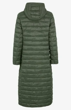 Lang letvægtsfrakke