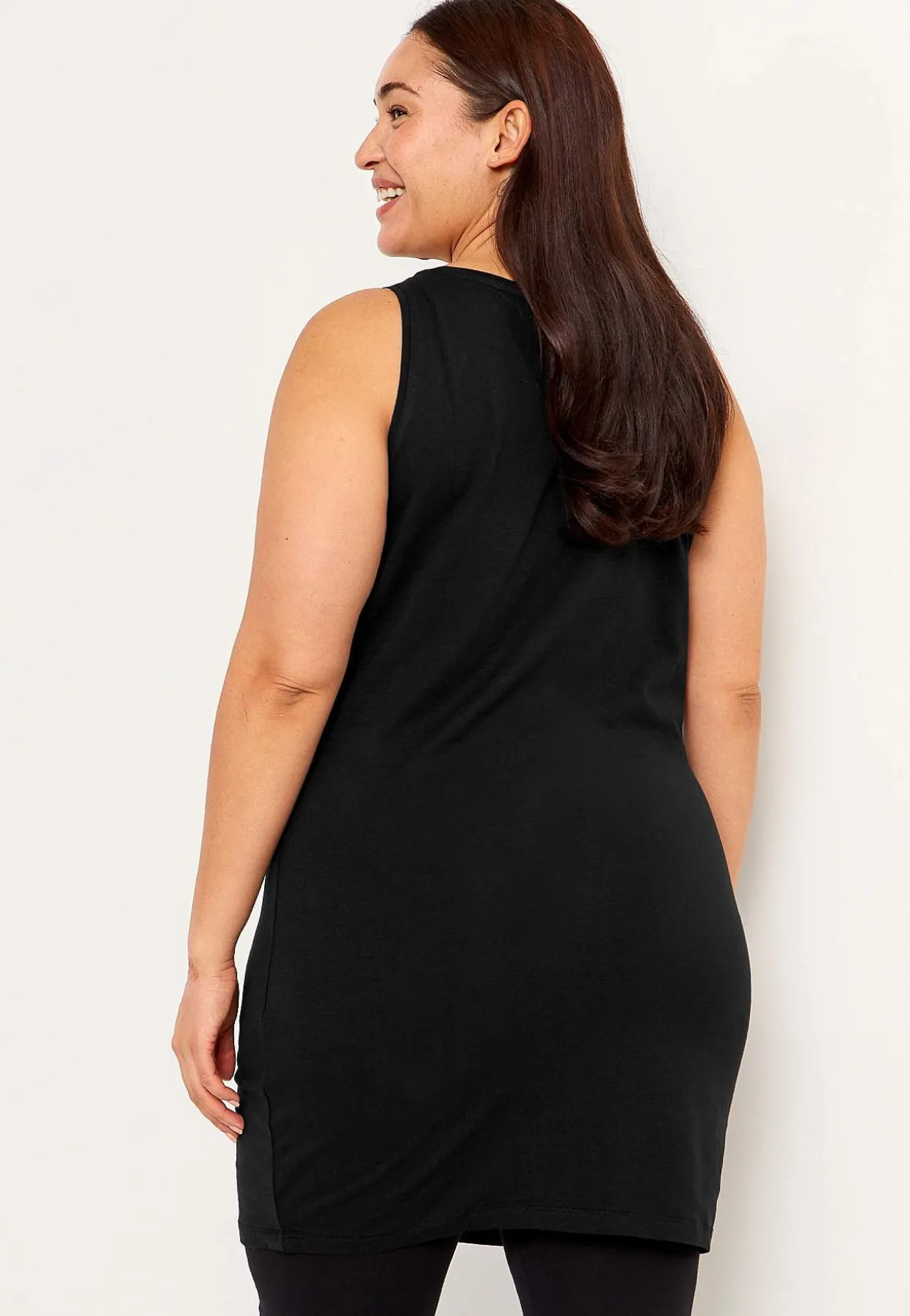 Lang negligé i økologisk bomuld