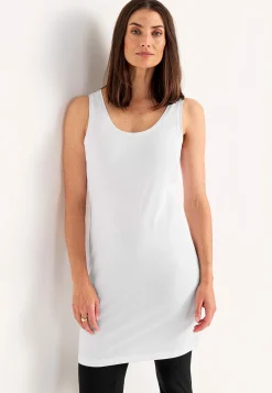 Lang negligé i økologisk bomuld