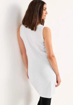 Lang negligé i økologisk bomuld