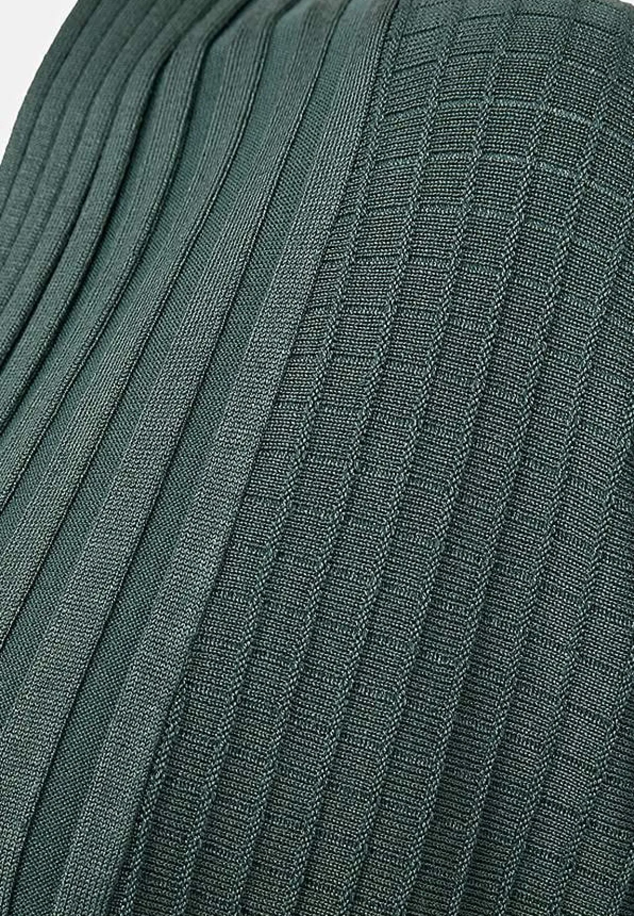 Lang, ribbet cardigan