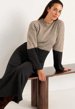 Lang strikkjole | Cellbes