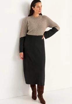 Lang strikkjole | Cellbes