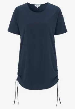 Lang top med træksnøre i siderne 2-pack