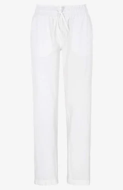 Lange bukser i vasket bomuld