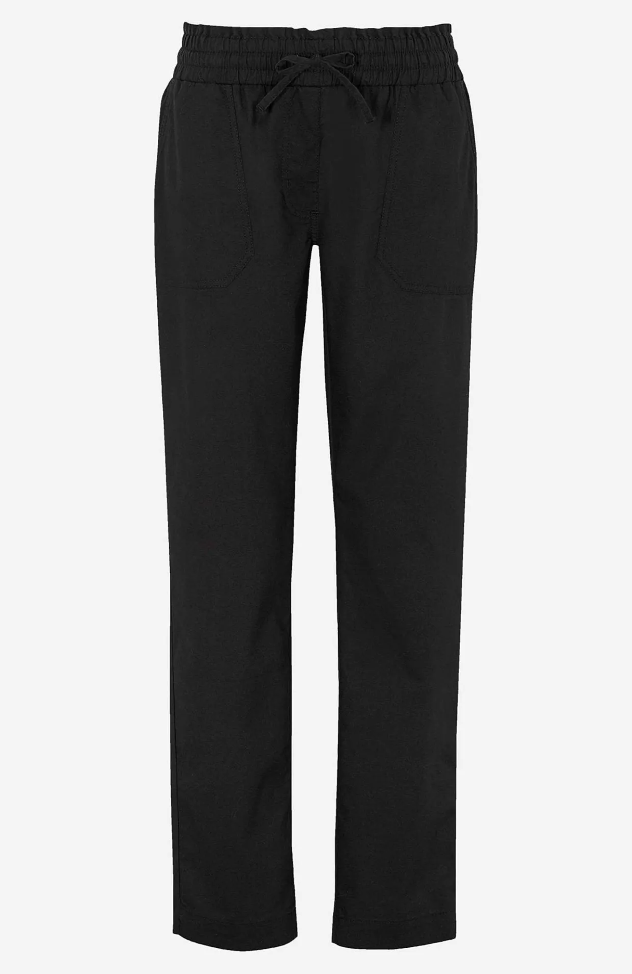 Lange bukser i vasket bomuld