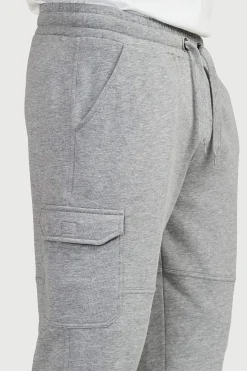 Lange sweatshirt-shorts med cargolommer
