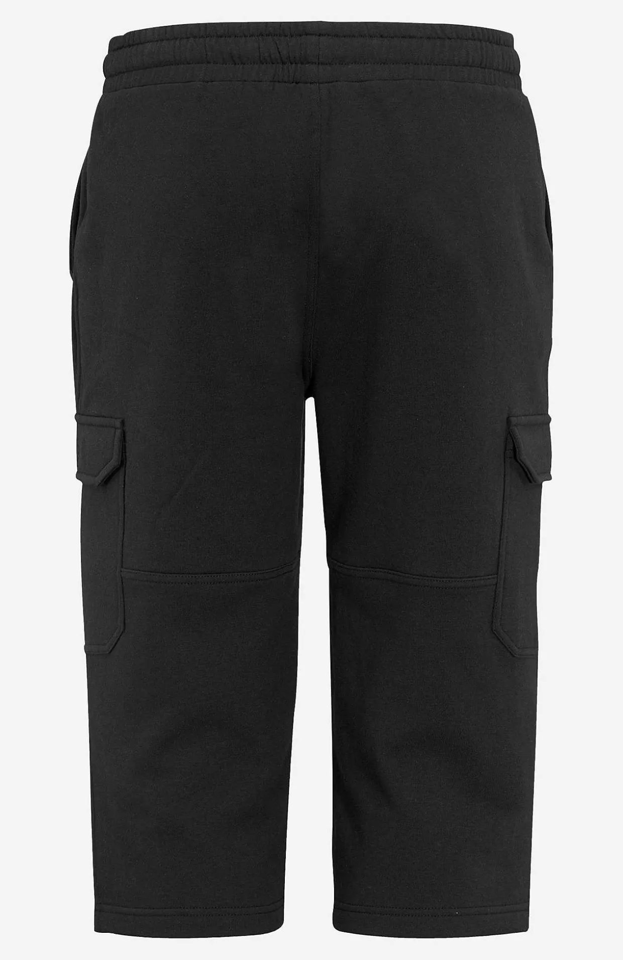 Lange sweatshirt-shorts med cargolommer