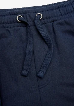 Lange sweatshirt-shorts med cargolommer