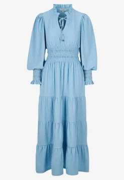 Langærmet maxi kjole | Cellbes