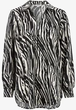 Langærmet, vævet tunika