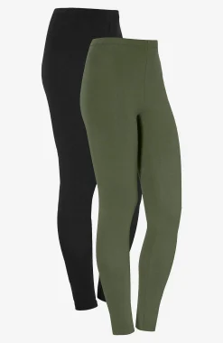 Leggings i bomuld Fia 2-pack