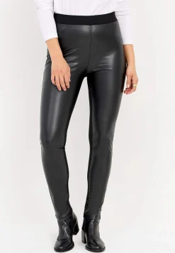 Leggings med belagt frontsektion | Cellbes