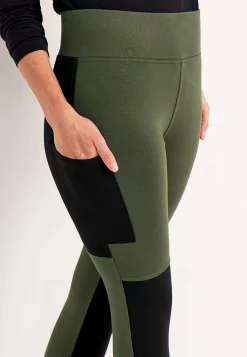 Leggings med sidelommer