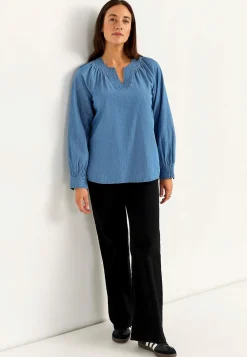 Let, luftig denimtunika