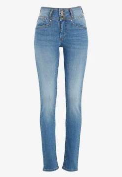 Lige jeans med høj talje | Cellbes