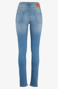 Lige jeans med høj talje | Cellbes