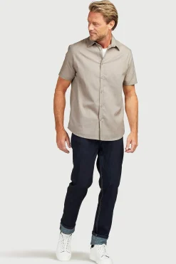 Lige jeans med stræk