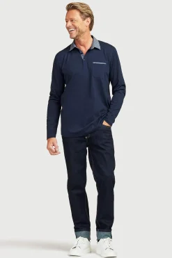 Lige jeans med stræk