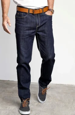 Lige jeans med stræk