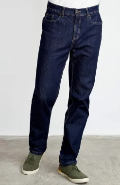 Lige jeans med stræk