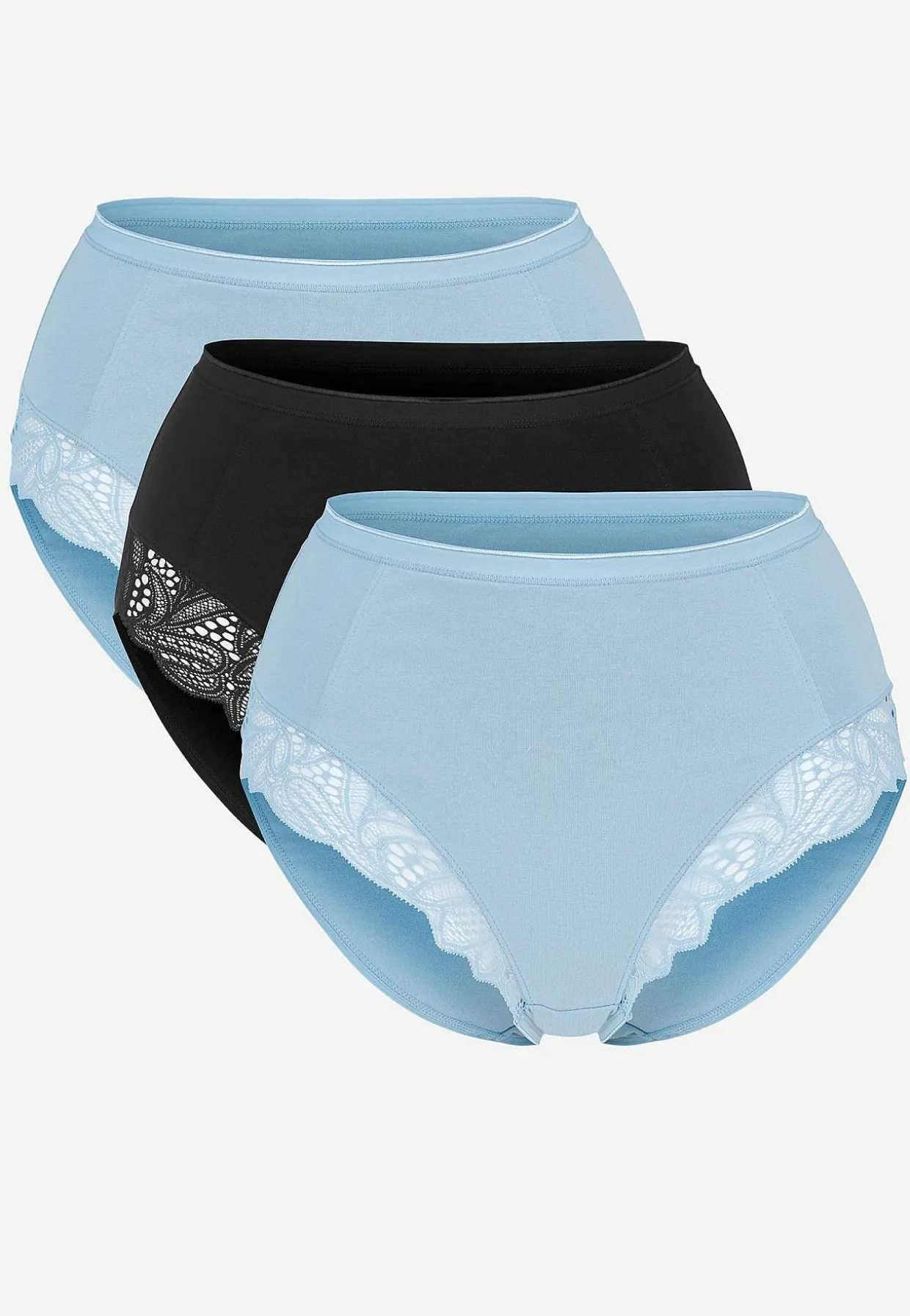 Light shaping trusse med blondedetalje 3-pack