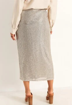 Luksuriøs pailletnederdel