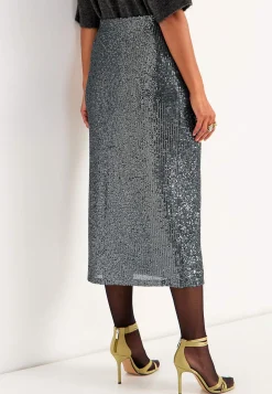 Luksuriøs pailletnederdel