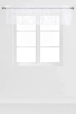 Mønstret blondegardin