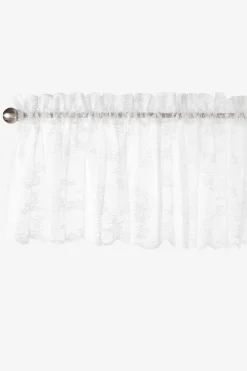 Mønstret blondegardin