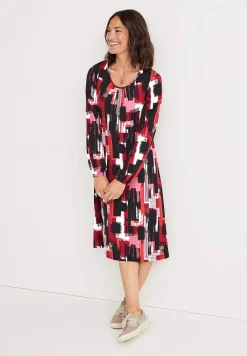 Mønstret jerseykjole | Cellbes