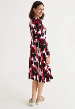 Mønstret jerseykjole | Cellbes