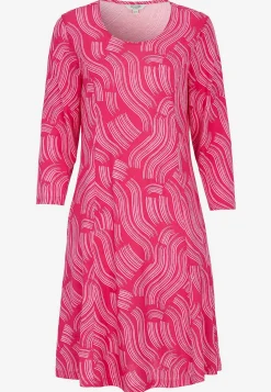 Mønstret jerseykjole med lommer | Cellbes