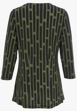 Mønstret jerseytunika