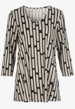 Mønstret jerseytunika