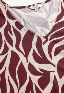 Mønstret jerseytunika med lommer