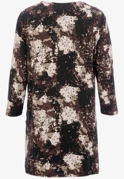 Mønstret jerseytunika med lommer | Cellbes