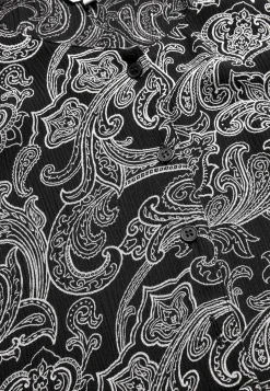 Mønstret kjole med knapper