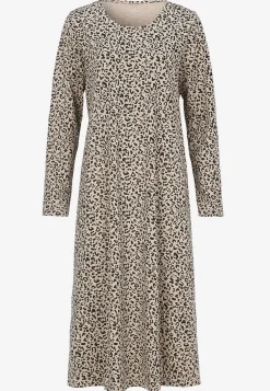 Mønstret, lang natkjole