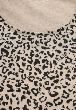 Mønstret, lang natkjole