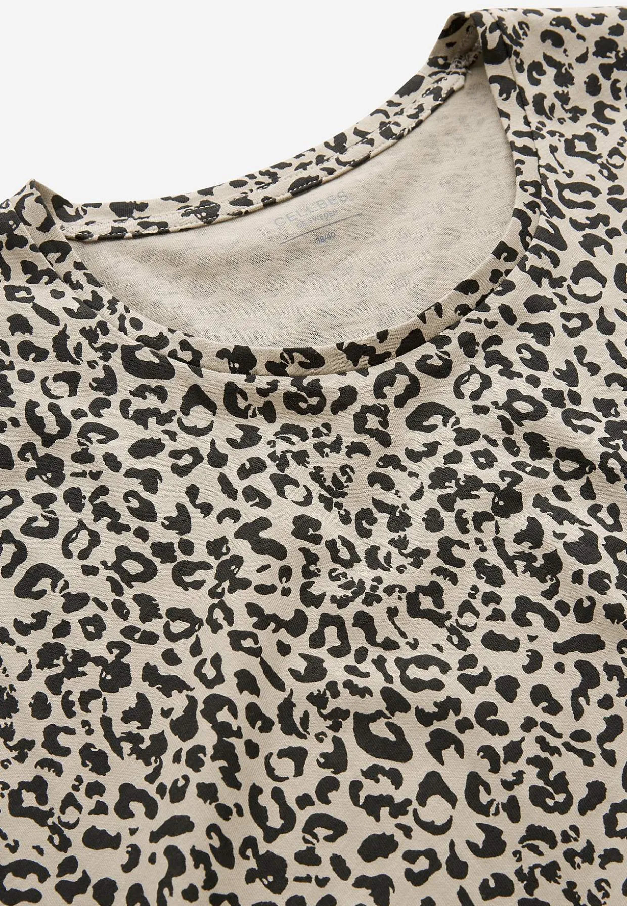 Mønstret natkjole i bomuld