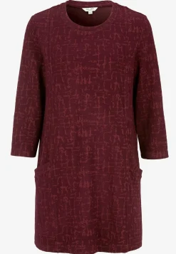 Mønstret tunikatop med lommer