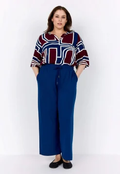 Mønstret viskosebluse | Cellbes