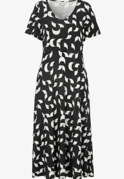 Mønstret viskosekjole