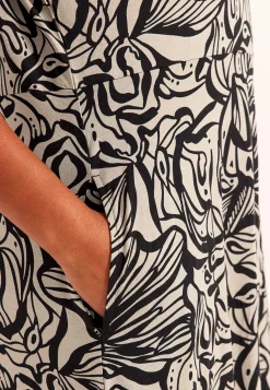 Mønstret viskosekjole med lommer | Cellbes