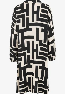 Mønstret, vævet kjole | Cellbes