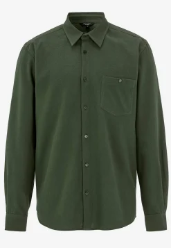 Mørkegrøn flonelskjorte | Cellbes