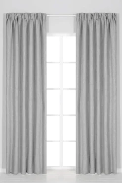 Mørklægningsgardiner med flere ophængningsfunktioner 2-pack