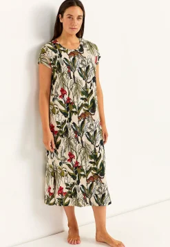 Natkjole med korte ærmer