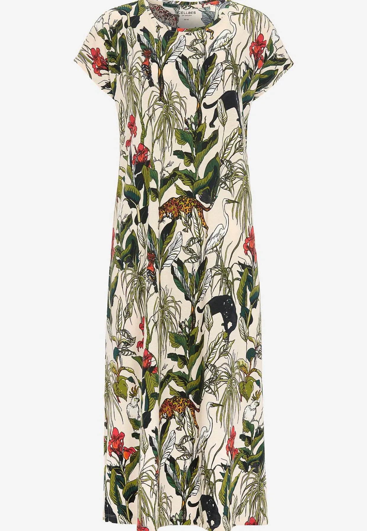 Natkjole med korte ærmer